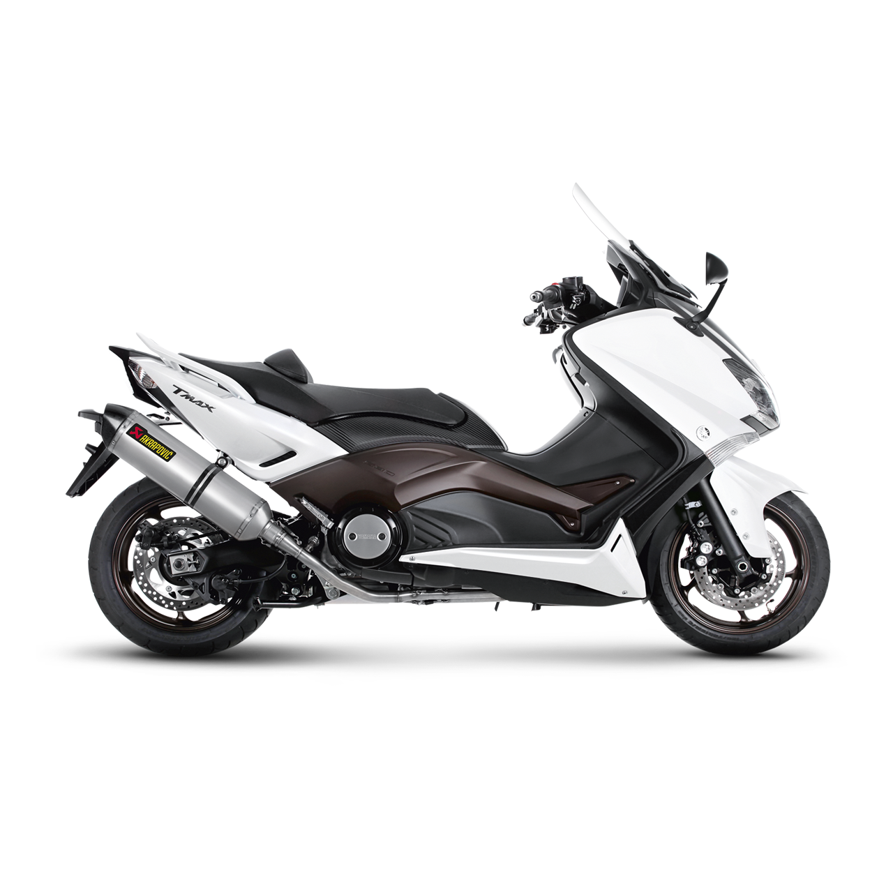 Sistema Completo Akrapovič Scooter Racing Line Titanio