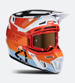 Κράνος MX Leatt Moto 8.5 V25 Σετ με Γυαλιά