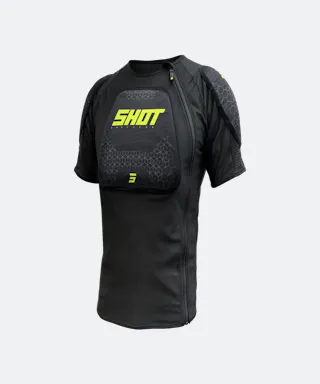 Crosstrui Kinderen Shot Airlight Zwart-Neon Geel