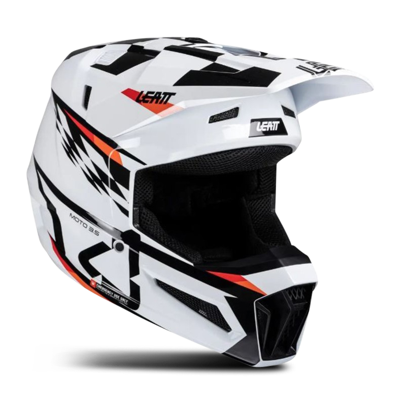 Leatt Moto 3.5 V25 Youth MX Helmet With Goggles | 24MX