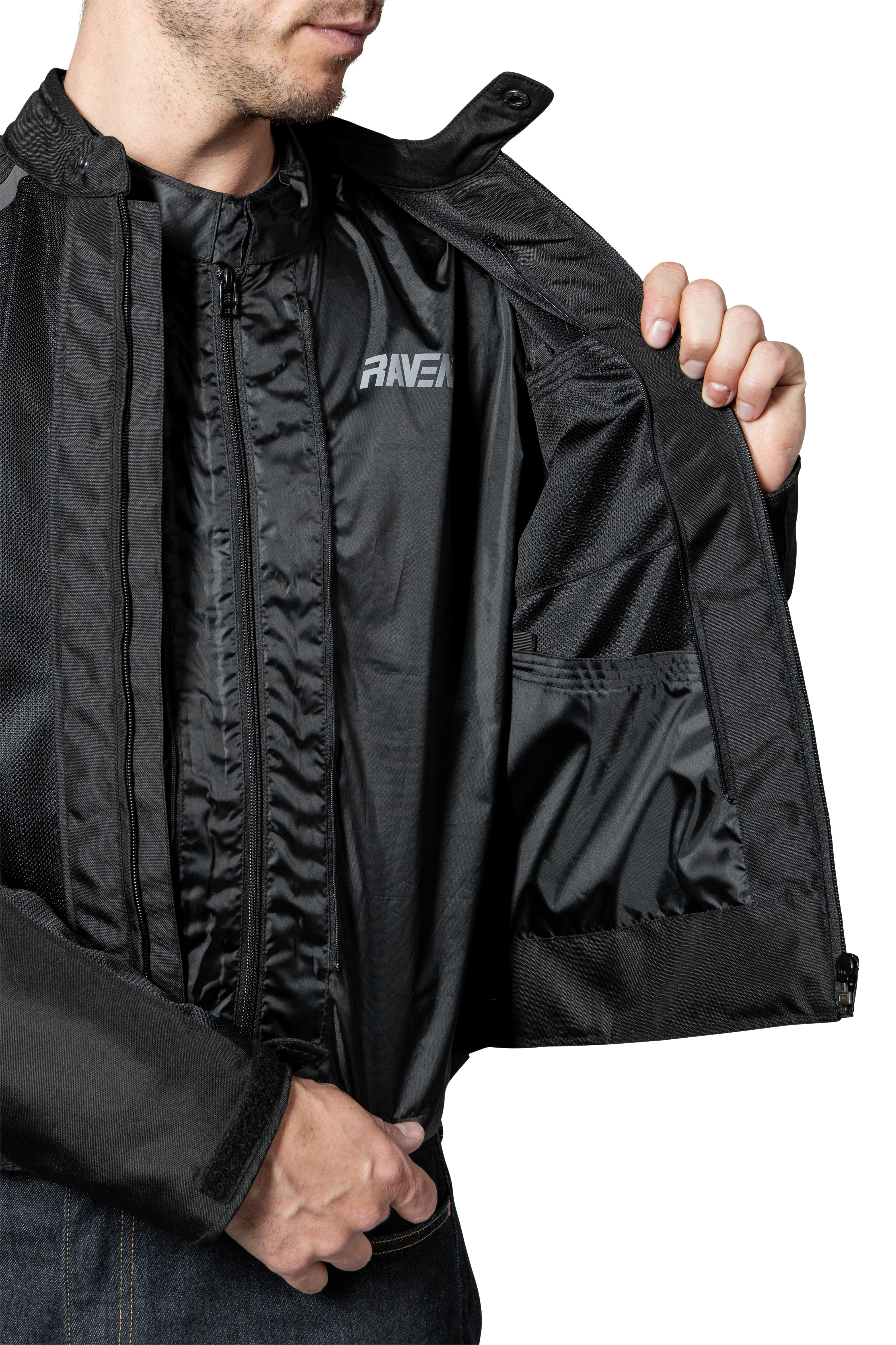 Chaqueta de moto Raven Prague TX Air+ 2-in-1
