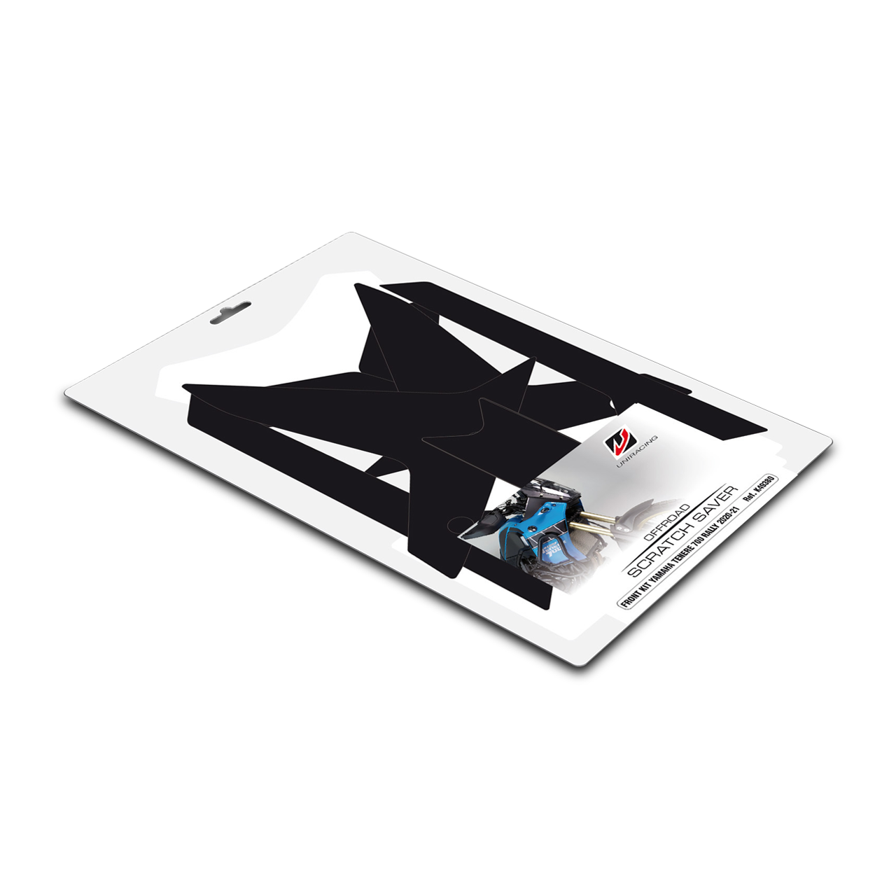 Uniracing Protection Decal Front Kit Clear-Black