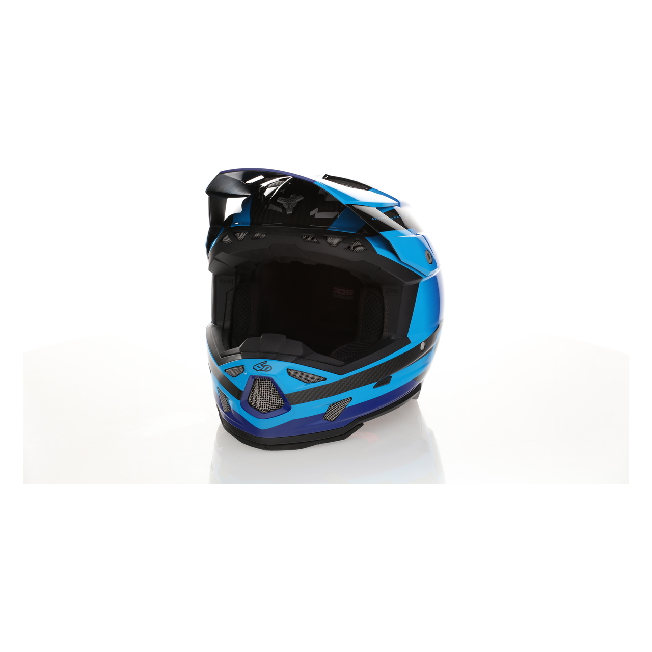 Casco MX 6D ATR-3 Pure FIM