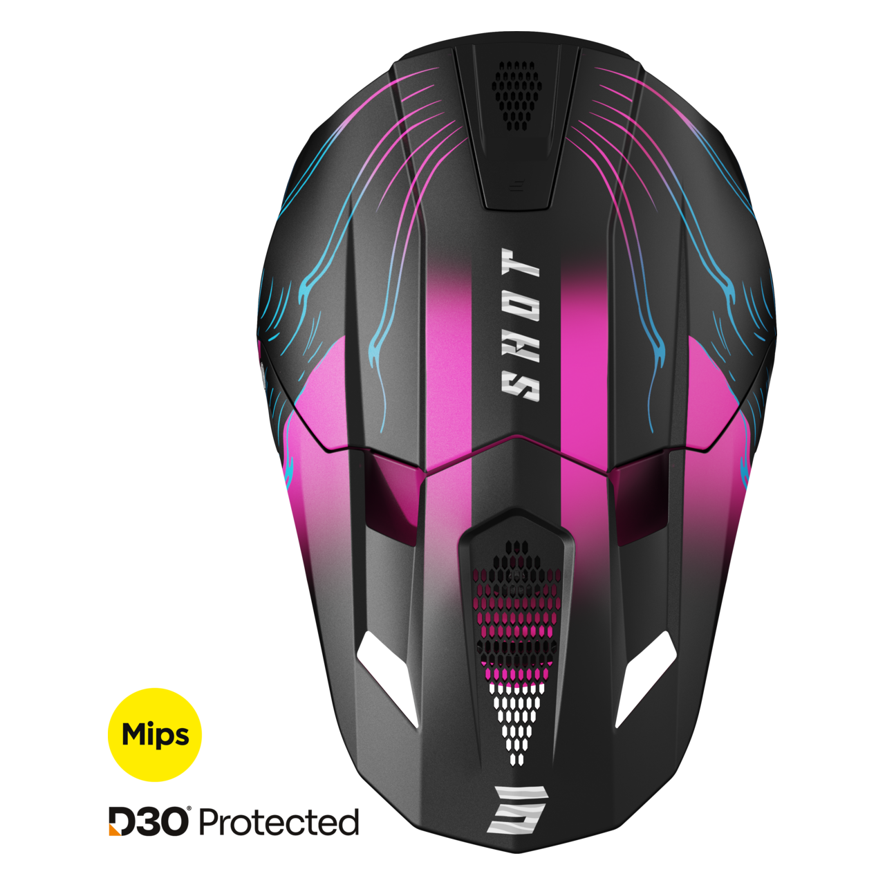 Shot Race Gear Lite Mips Volt 27 MX Helmet