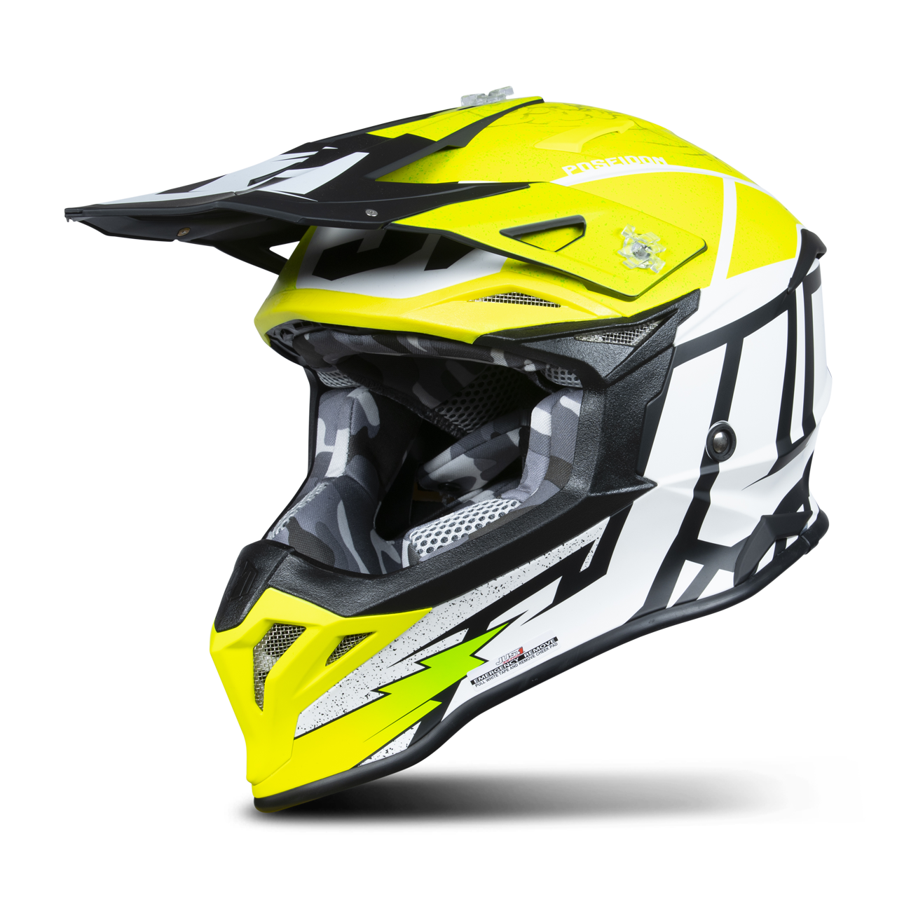 Casco de Cross Just1 J39 Poseidon