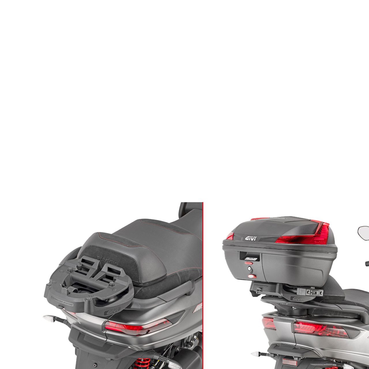 Porta-Bagagens Traseiro Específico Givi Scooter MONOKEY/MONOLOCK