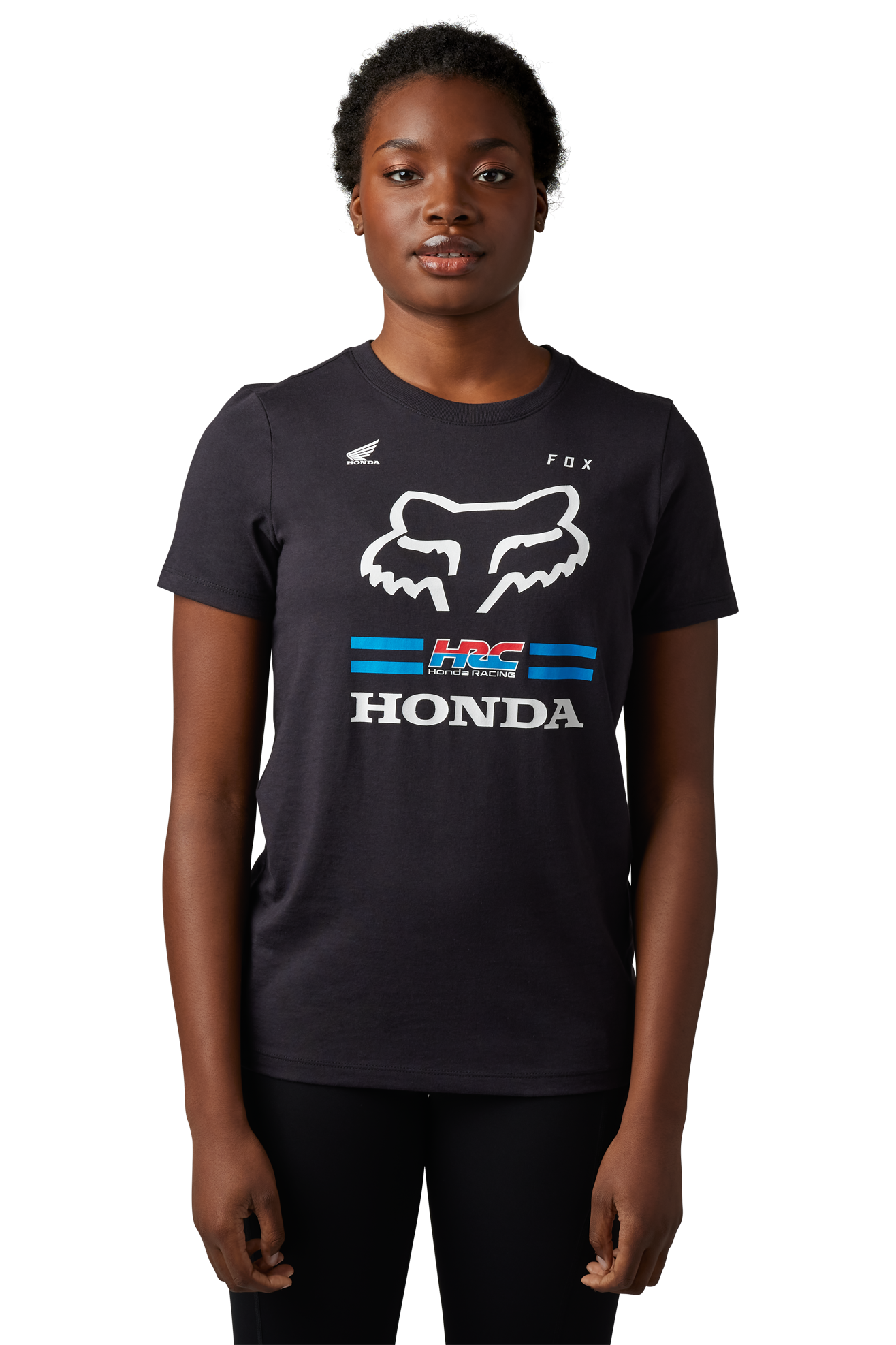T-shirt FOX X Honda SS Dames