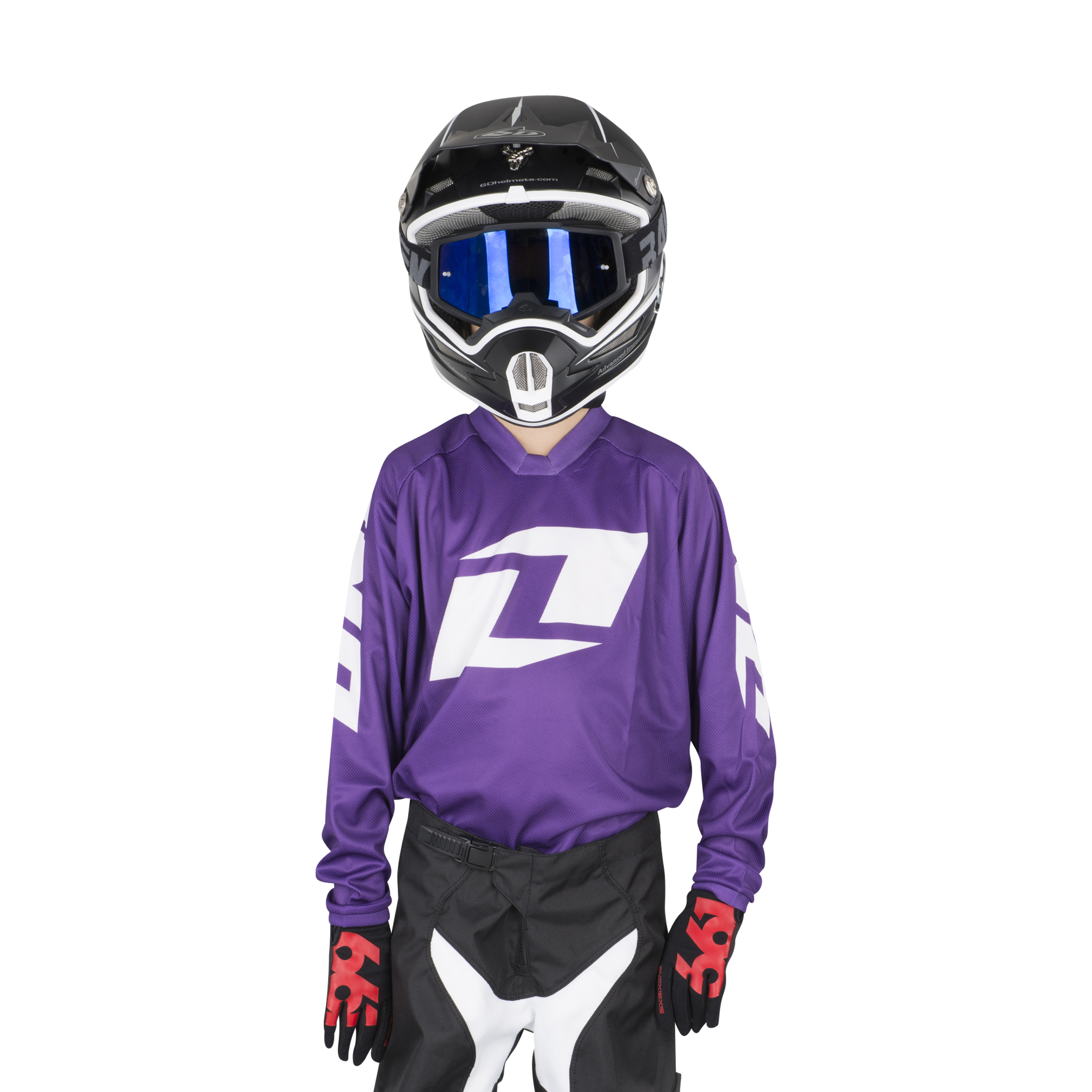 purple motocross gear