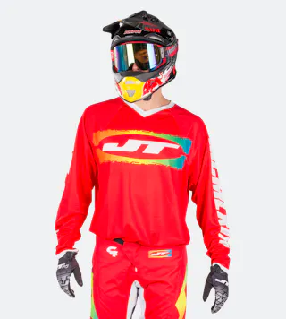 Camisola MX JT Racing C4-Rasta