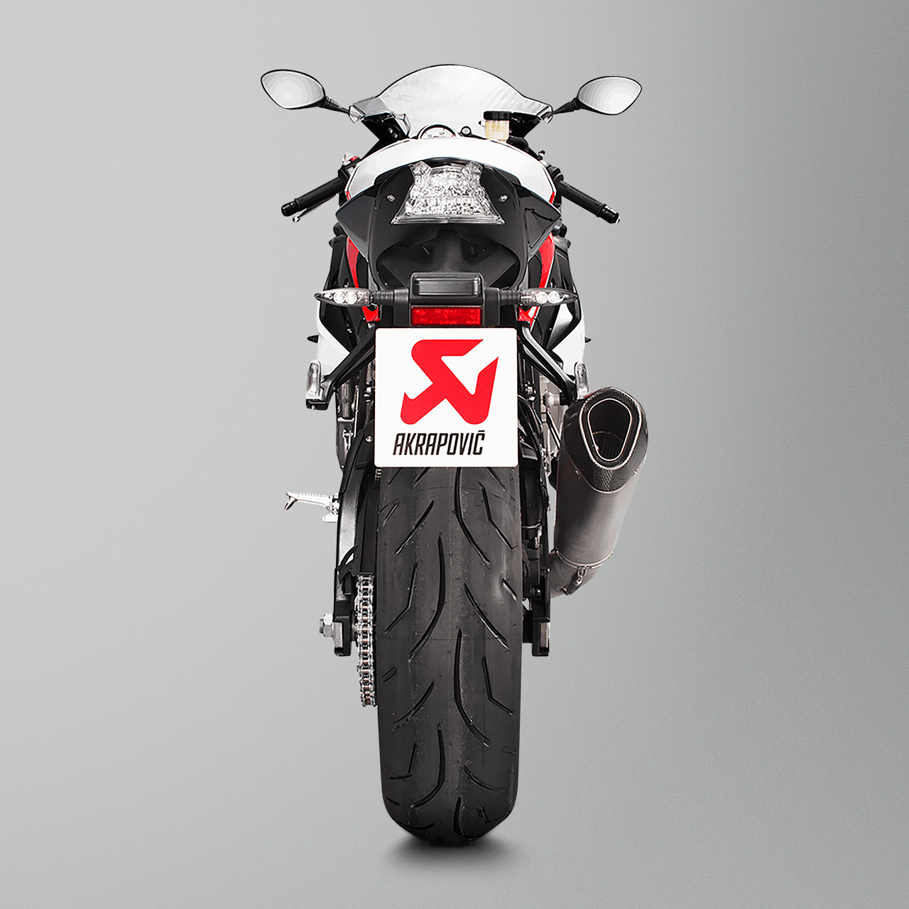 Sistema de Escape Completo Akrapovič Titanio Evo Line Tapa Carbono