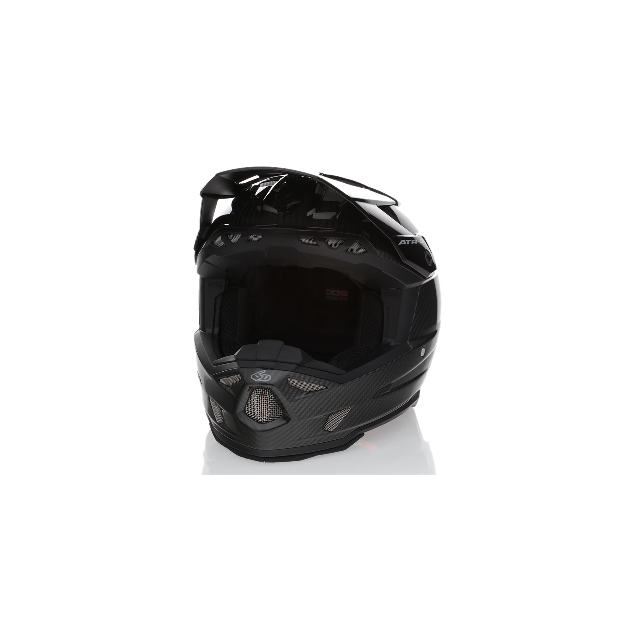 Casco MX 6D ATR-3Y Joven Sólido FIM