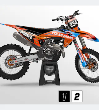 Kit de Autocolantes 24MX KTM TopTeam