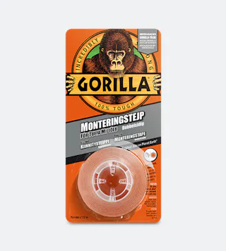 Gorilla Mounting Tape 25,4mm x 1,52m