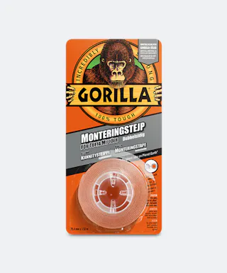 Gorilla Montagetape 25,4mm x 1,52m