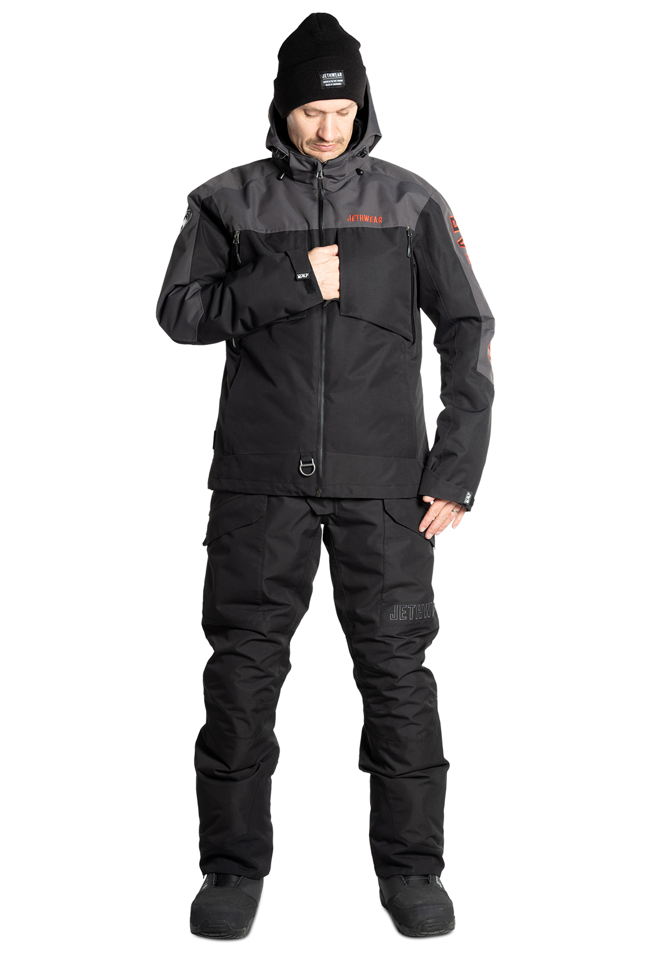 Sneeuwjas JETHWEAR Crisp S.A.F.E. Geïsoleerd