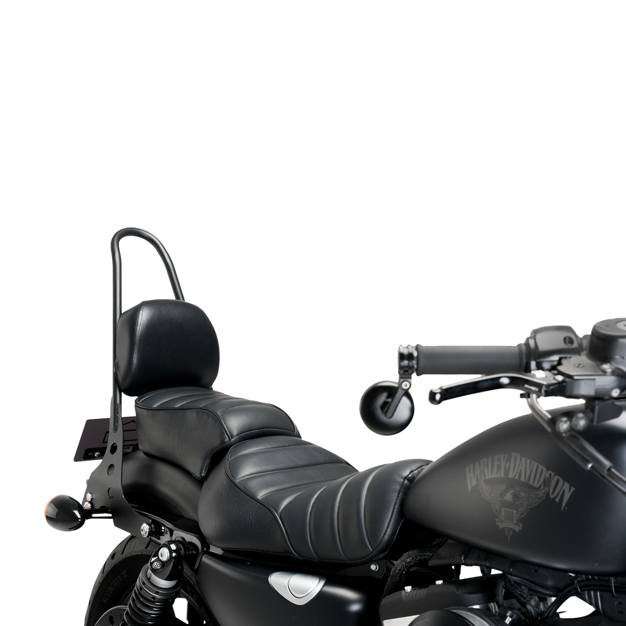 CustomAcces Speed Sissy Bar Black