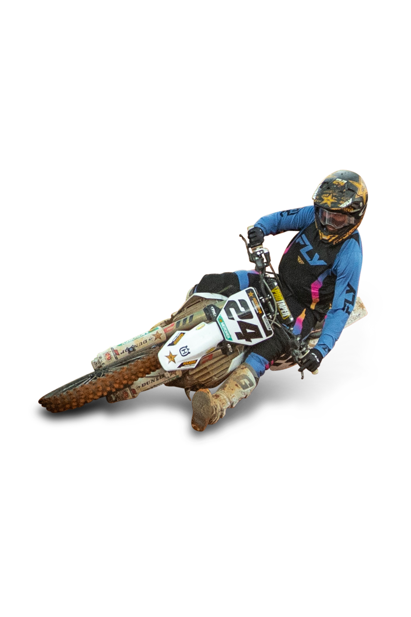 MX Dres FLY Racing Evolution DST Bolt Limited Edition