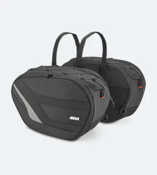 Givi Side bags with straps and belts
