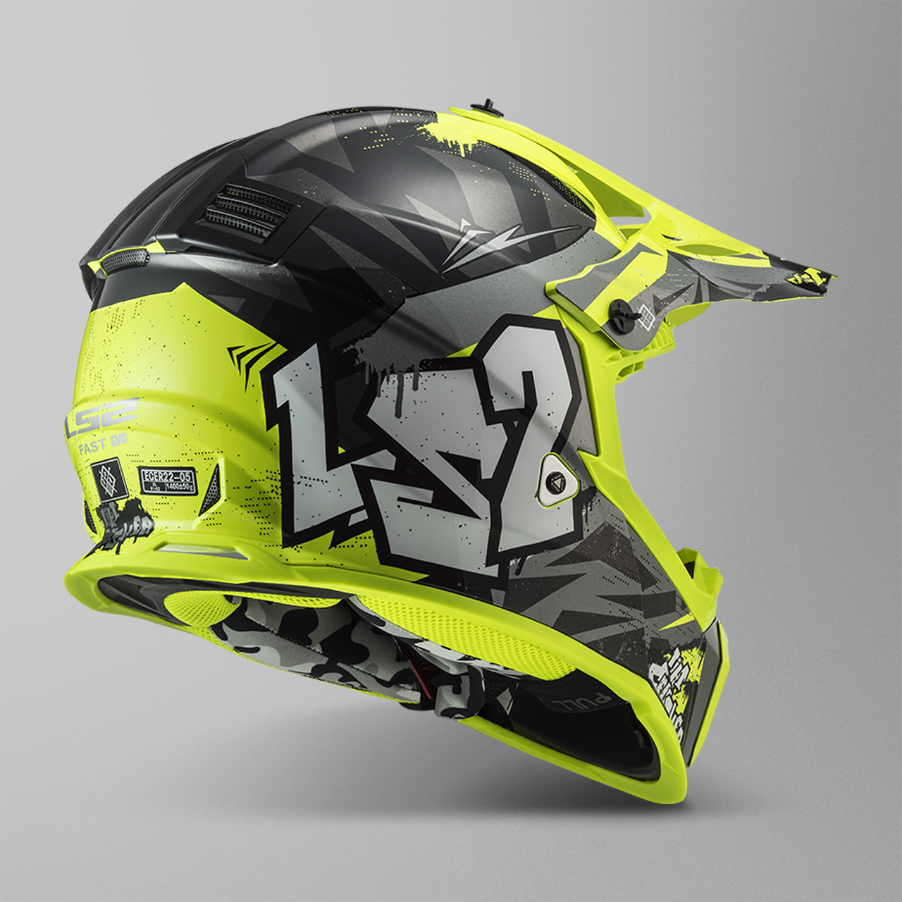 Casco de Cross LS2 MX437 Fast Evo