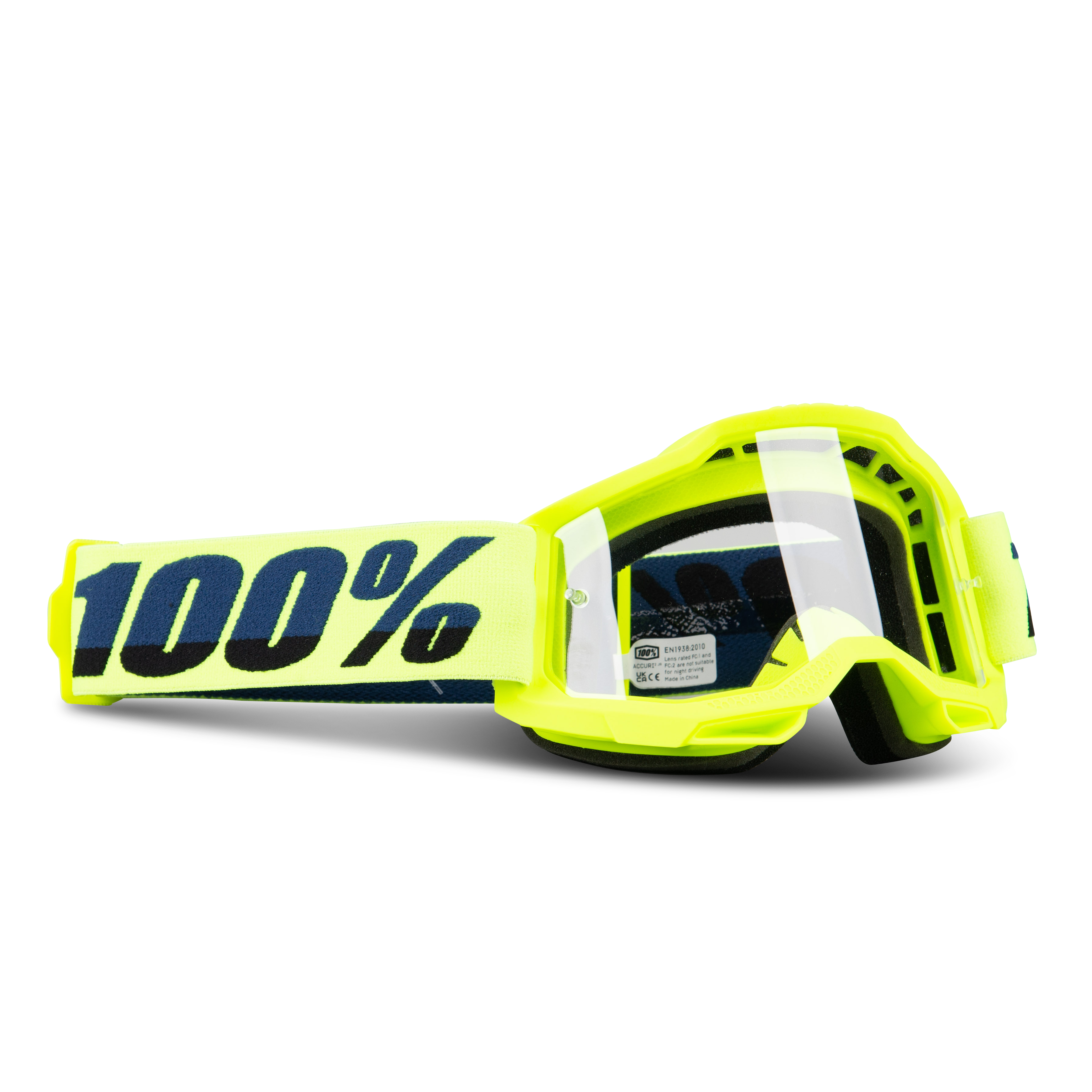 100% Accuri 2 MX Goggles Youth Yellow - Now 11% Savings