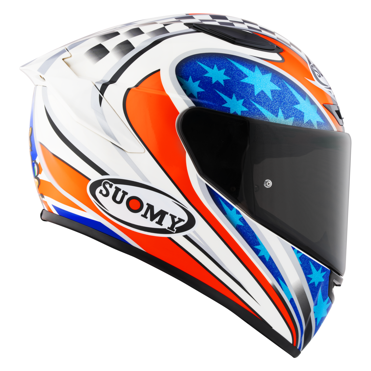 Suomy Track-1 Full Face Helmet Troy Bayliss Replica 2002