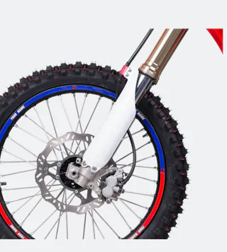 24MX Personalized Rim Stickers Twin Color