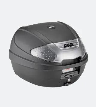 Βαλίτσα Topcase Givi E300NT2B MONOLOCK® Μαύρη-Ασημί Με Κιτ Τοποθέτησης Γενικής Χρήσης