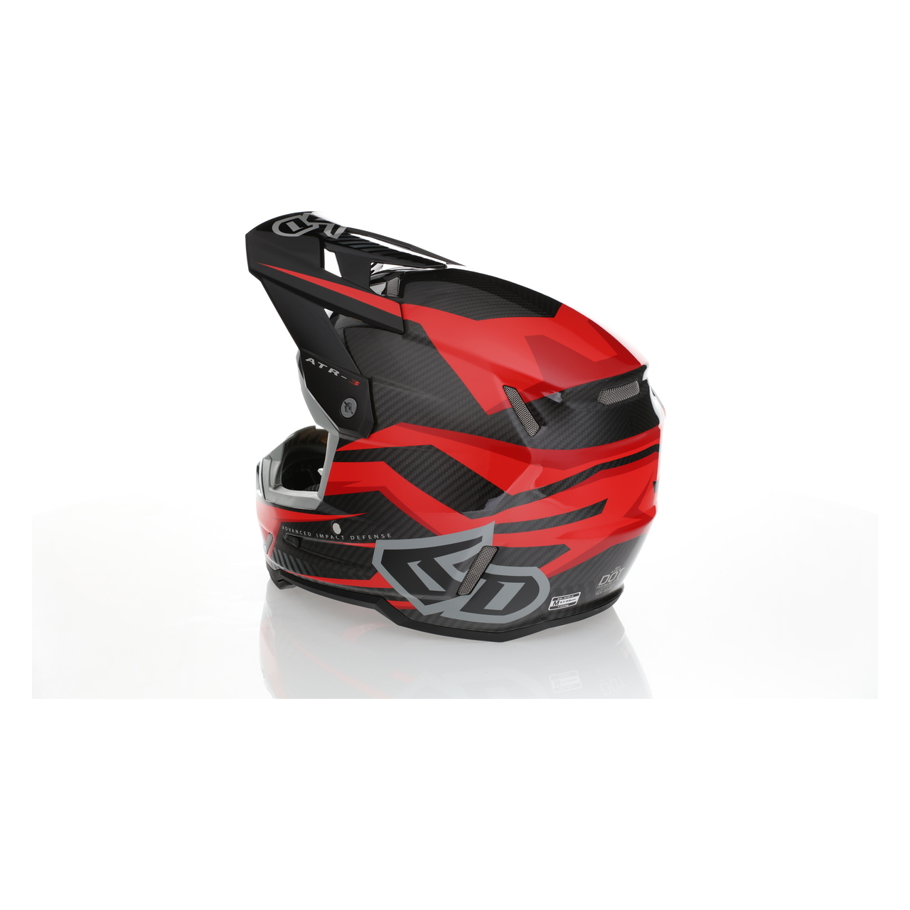 Casco MX 6D ATR-3 Rival FIM