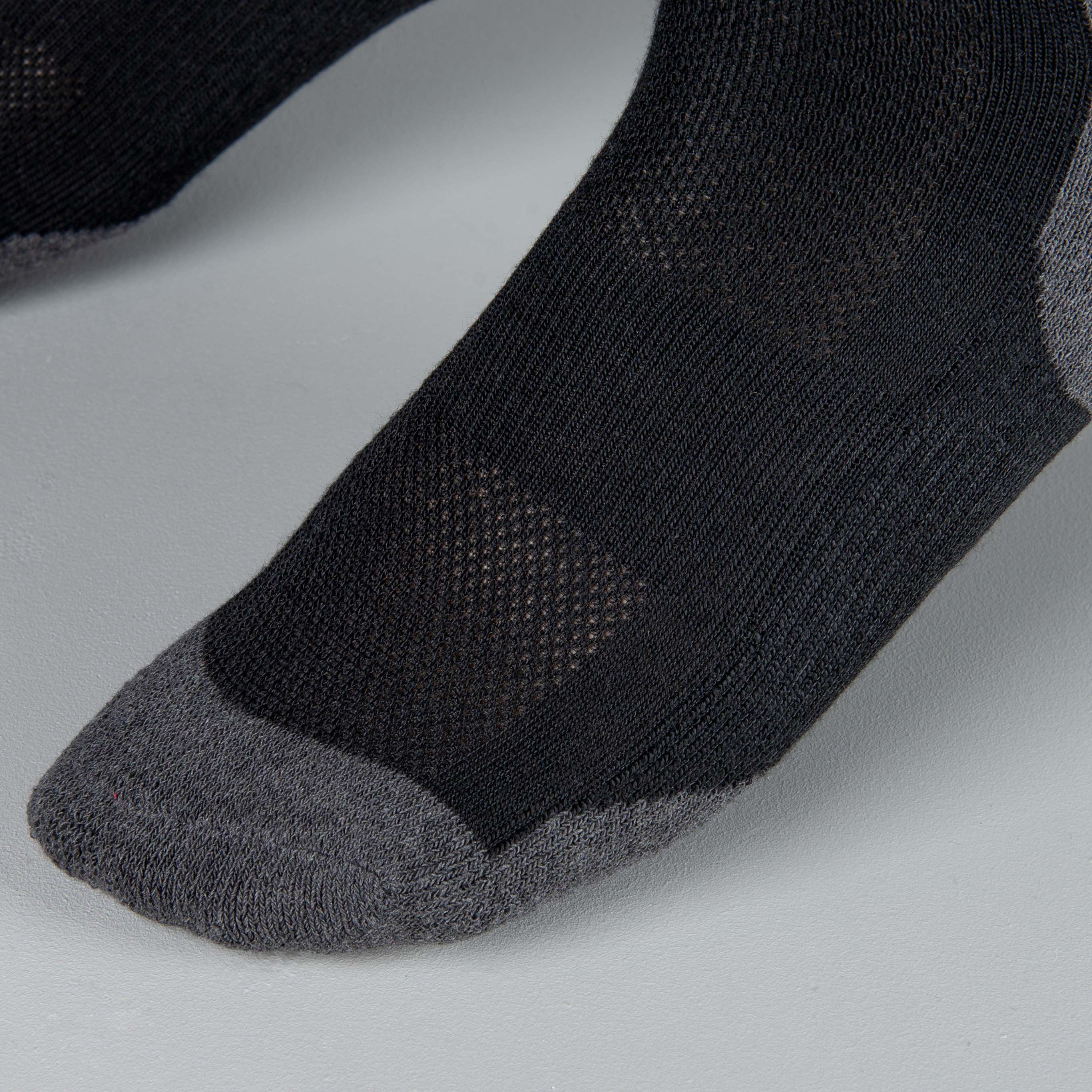 Raven Race Long Socks Black Skull