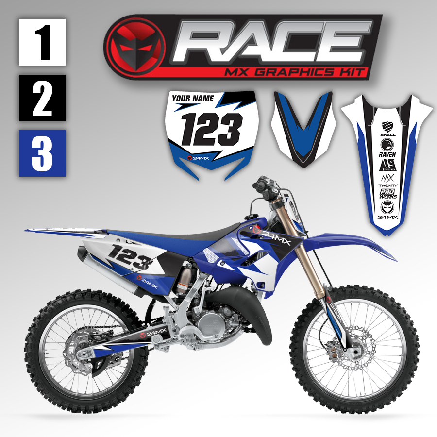 Complete Race Stickerset + Nummerplaatstickers