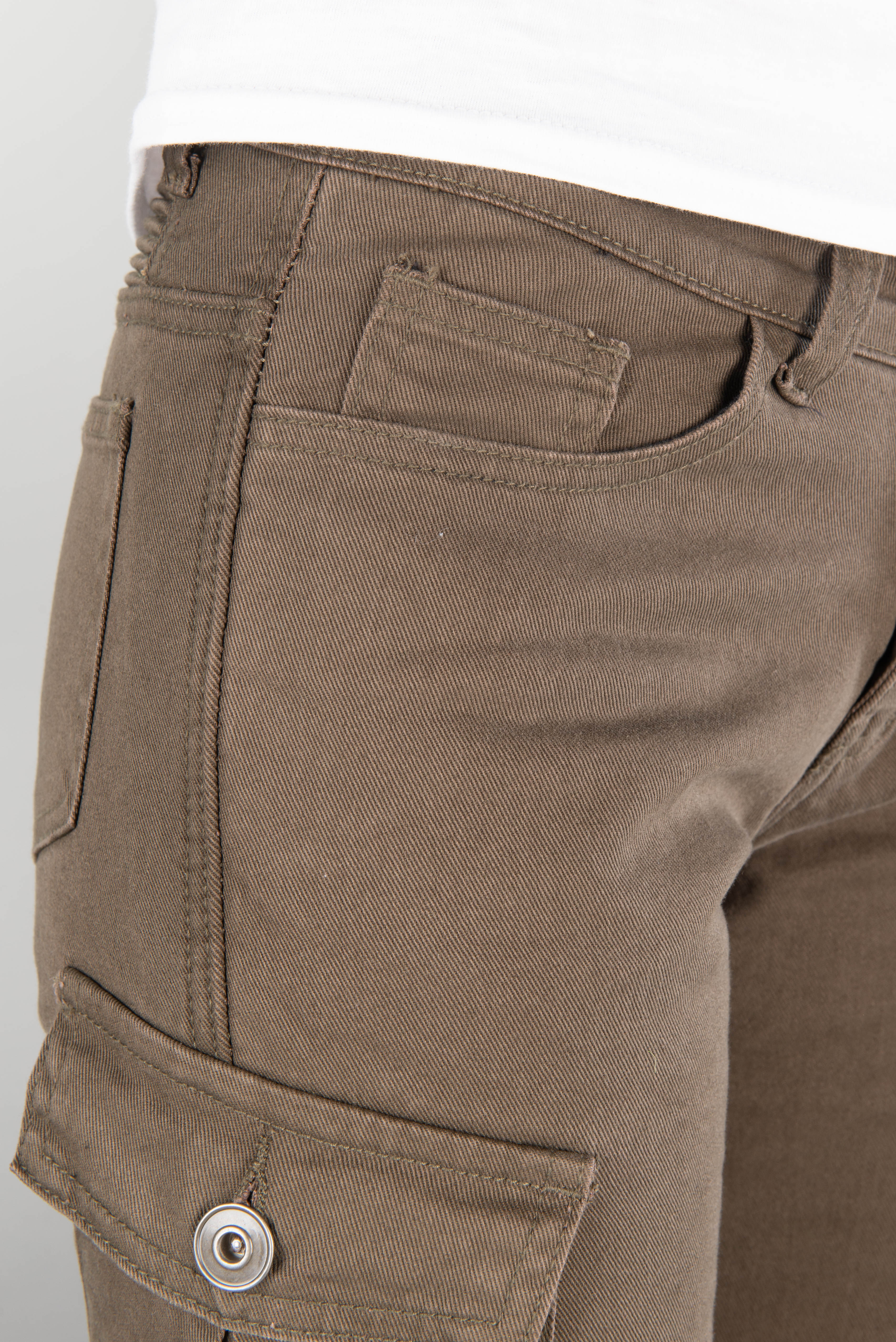 MC Bukser Course Wasteland Aramid Forsterkede Dame Khaki MC Bukser Course Wasteland Aramid Forsterkede Dame Khaki