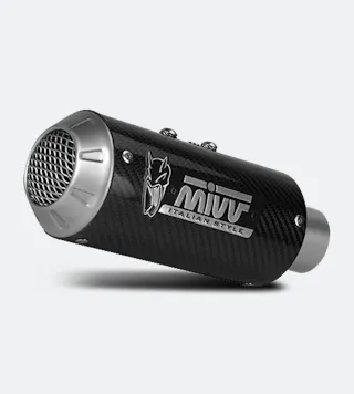 Silenciador Slip-On MIVV MK3 Carbono
