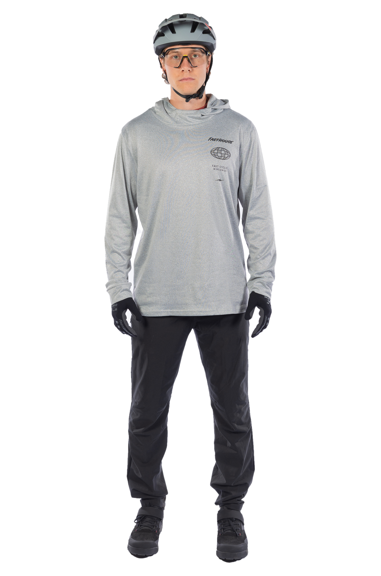 T-shirt Met Lange Mouwen Fasthouse Baux Hooded UPF