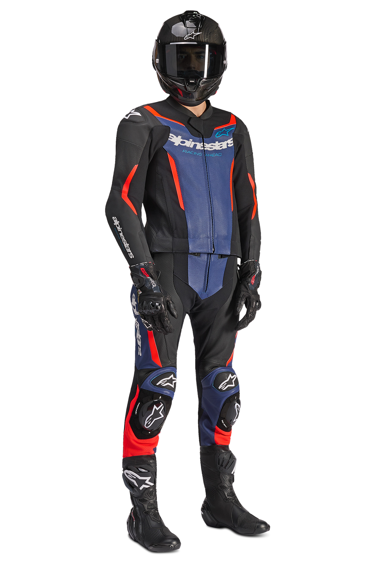Δερμάτινη Στολή MC Alpinestars GP Force V2