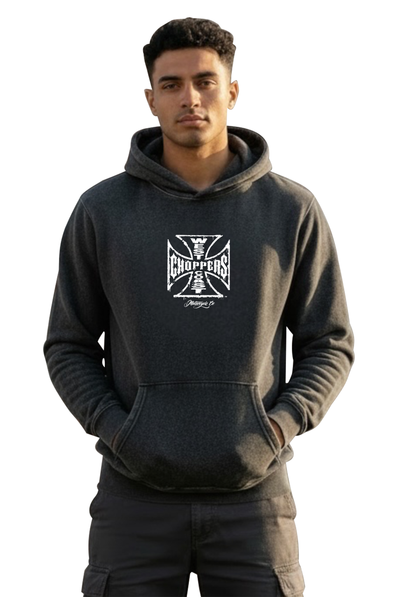 Hoodie West Coast Choppers Vintage Washed