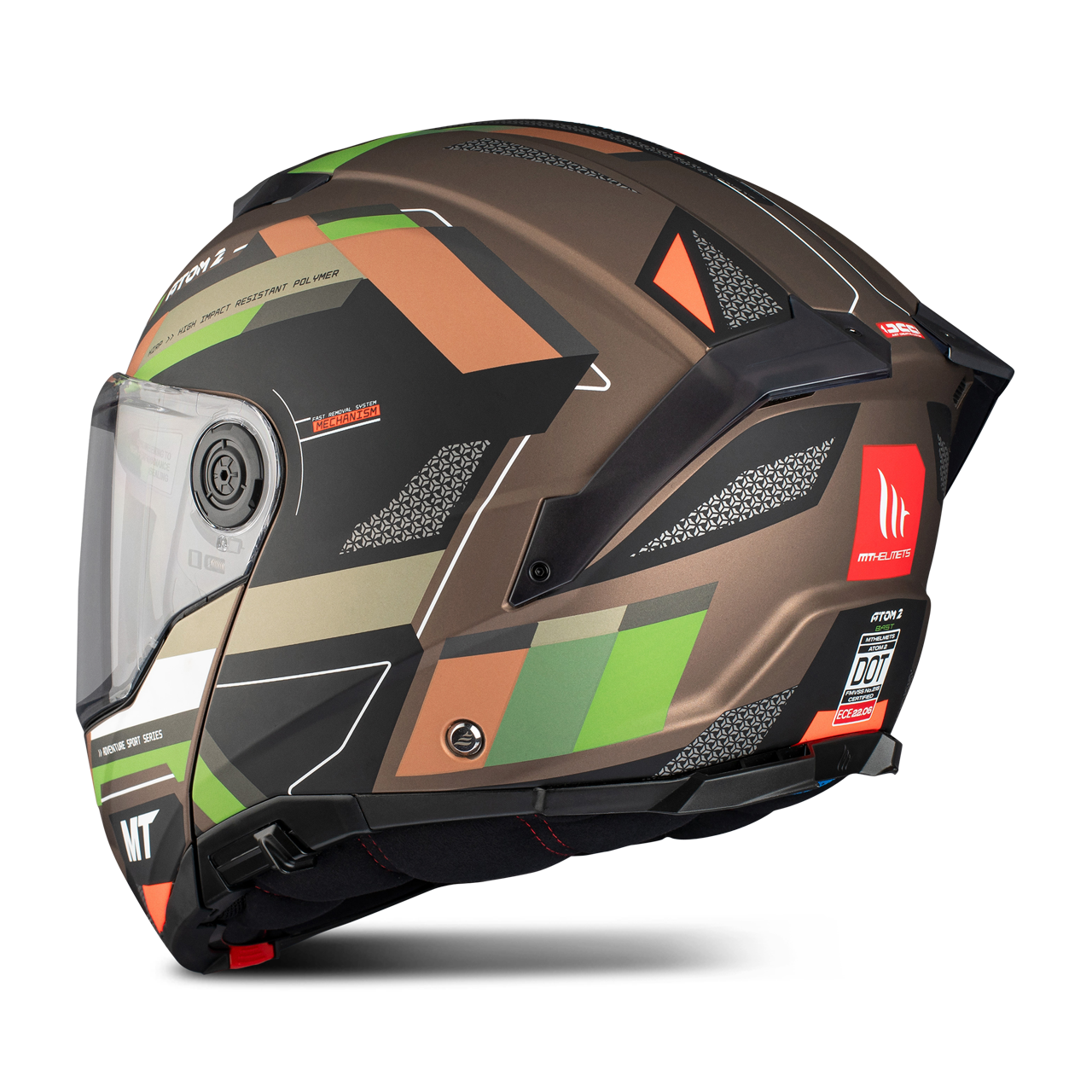 MT Atom 2 SV Bast Modular Helmet