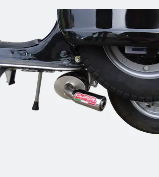 Kompletný Výfukový Systém G.P.R Scooter Alluminio