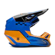 blauw/oranje