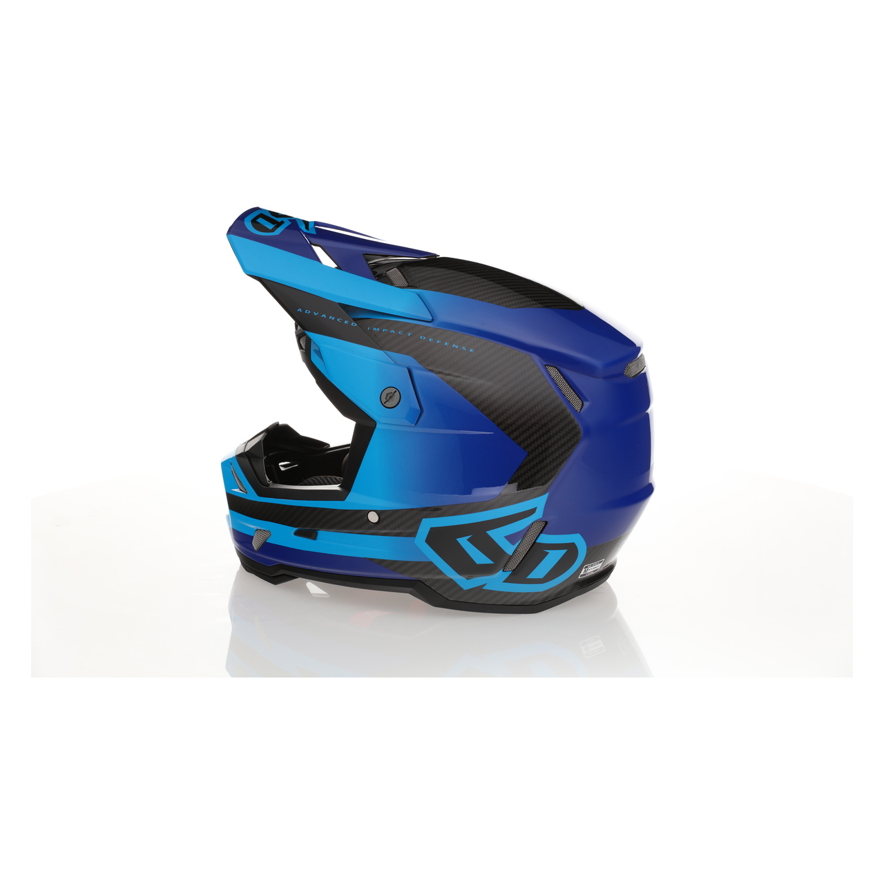 Casco MX 6D ATR-3 Pure FIM
