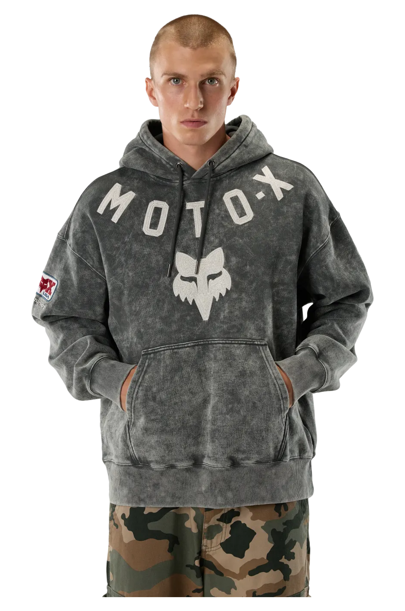 Sudadera con Capucha FOX Moto-X Heavyweight