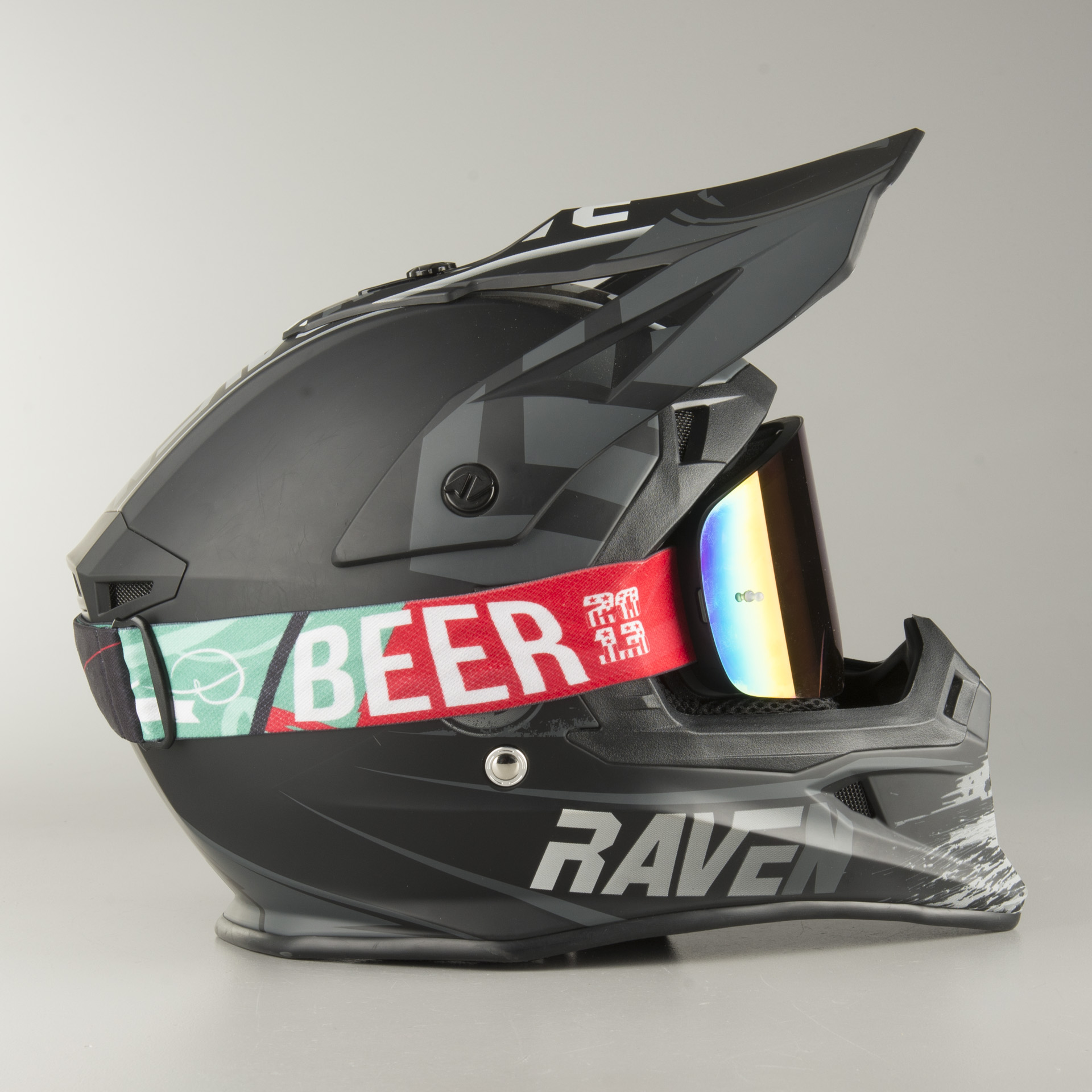 Crossbril Raven Edge Charge Spiegel