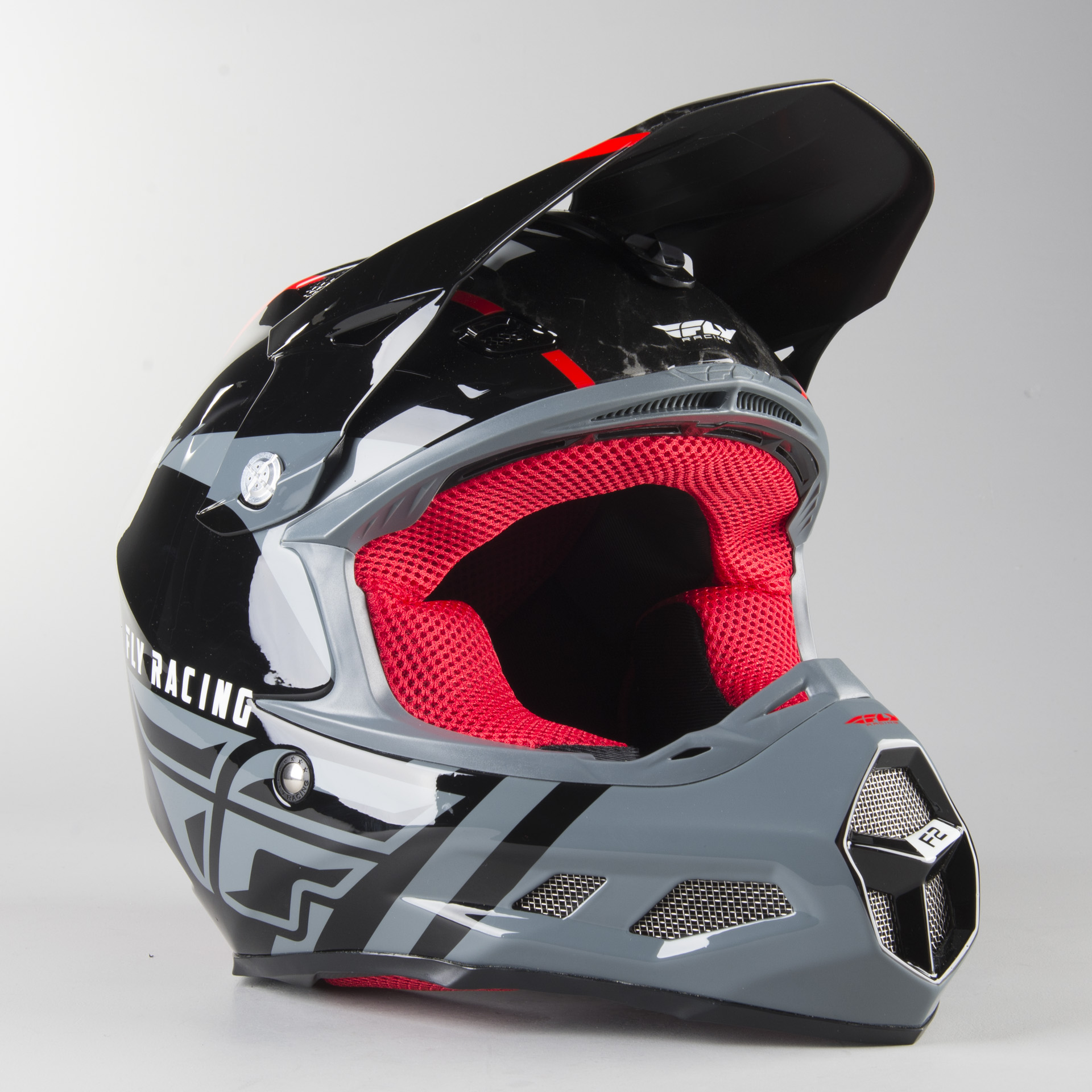 red mx helmet