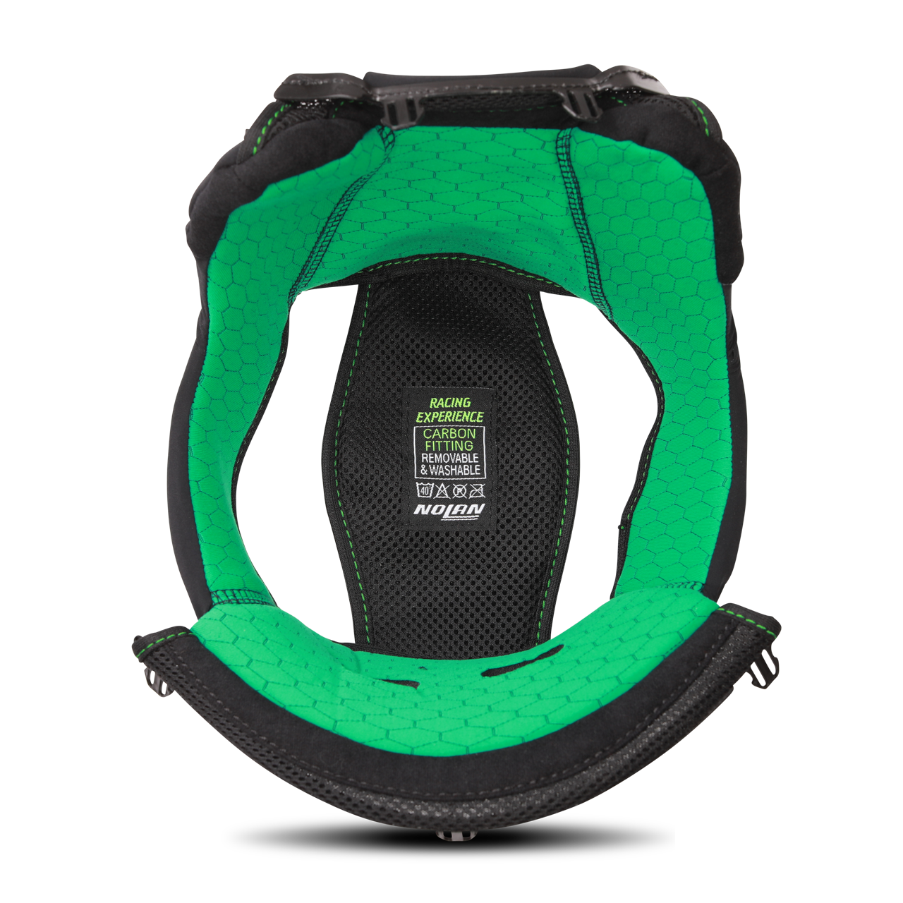 Motorhelmvoering X-lite X-804 RS Ultra Koolstofvezel Groen