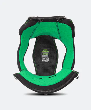 Forro Casco de Moto X-lite X-804 RS Ultra Carbon Verde