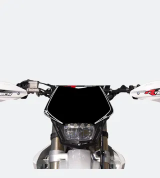 Přední Světlo Rtech V-Face Full LED Černá