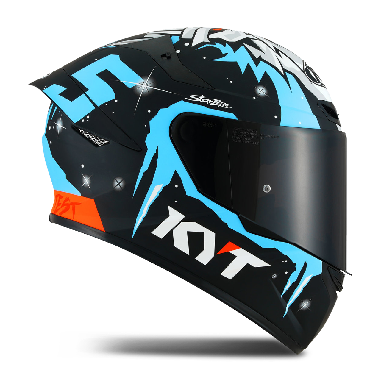 Casco Integral KYT TT-Course Masia Replica Winter Test