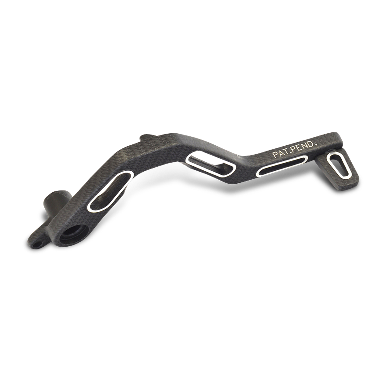 V PARTS Scooter Aluminium Carbon Texture Derbi Brake Pedal