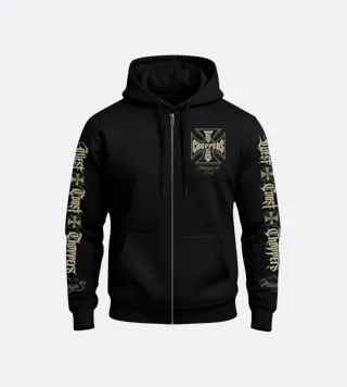 Sudadera Con Cremallera West Coast Choppers Gangscript