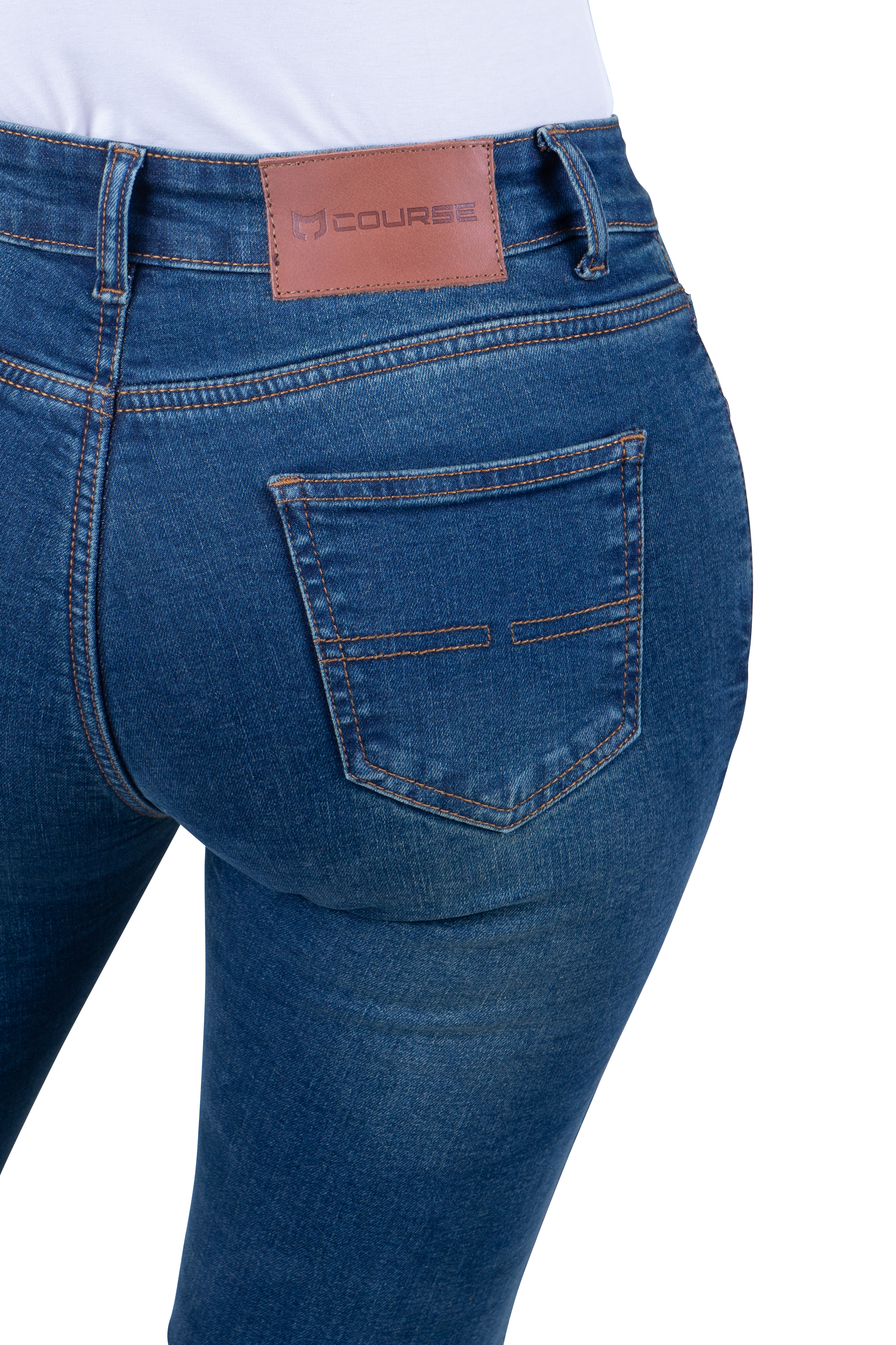 Vaqueros de Moto Mujer Course Lara Slim Fit