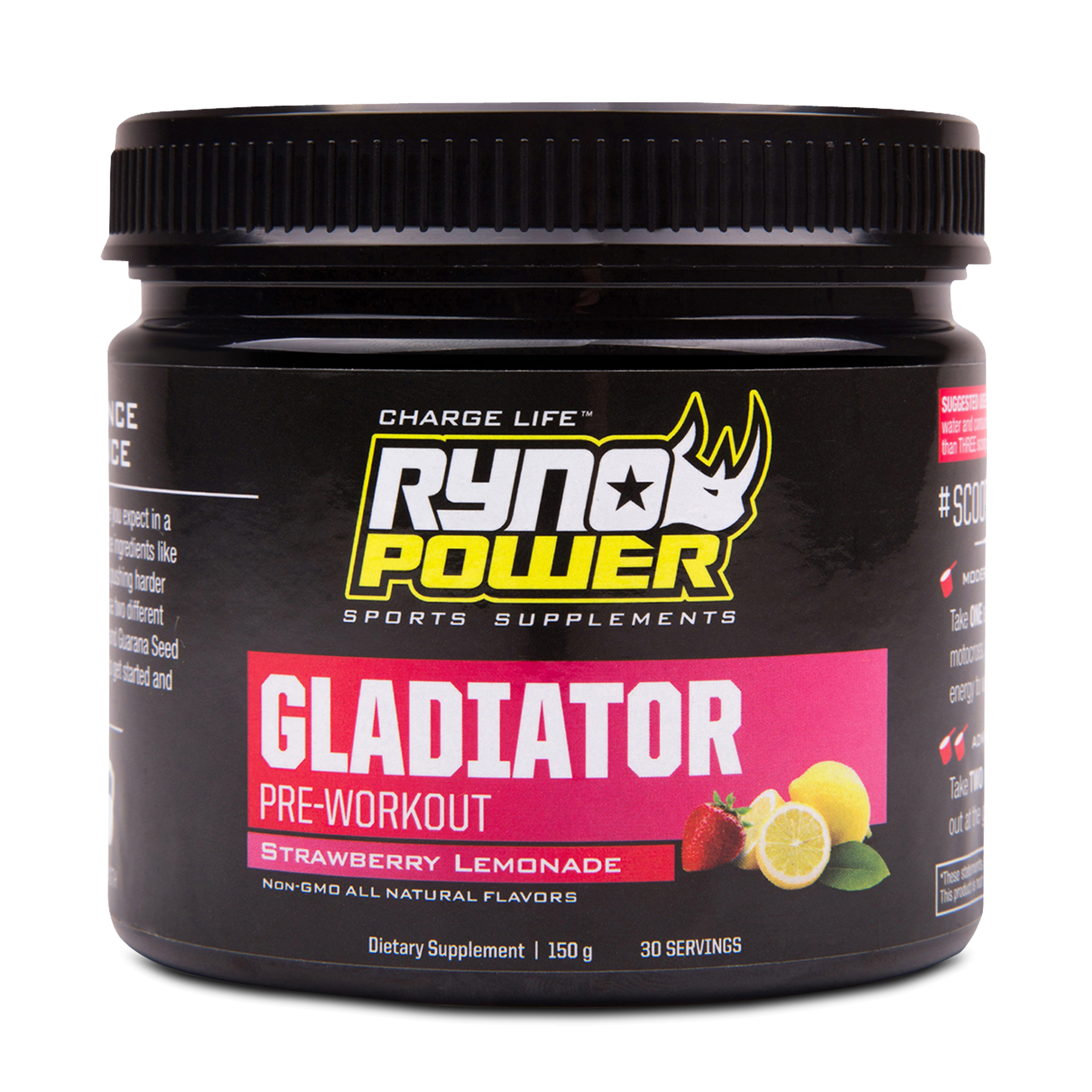 Pre-Entrenamiento Ryno Power Gladiator 30 Porciones